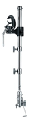 Teleskop-Stange Manfrotto C888UH (Drop-Arm), 76 - 160cm, mit Clamp und TV-Pin-Aufnahme
